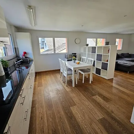 Apartmán Private Etage 5 Min Vom Bahnhof - Parken - Kueche - Netflix Widnau